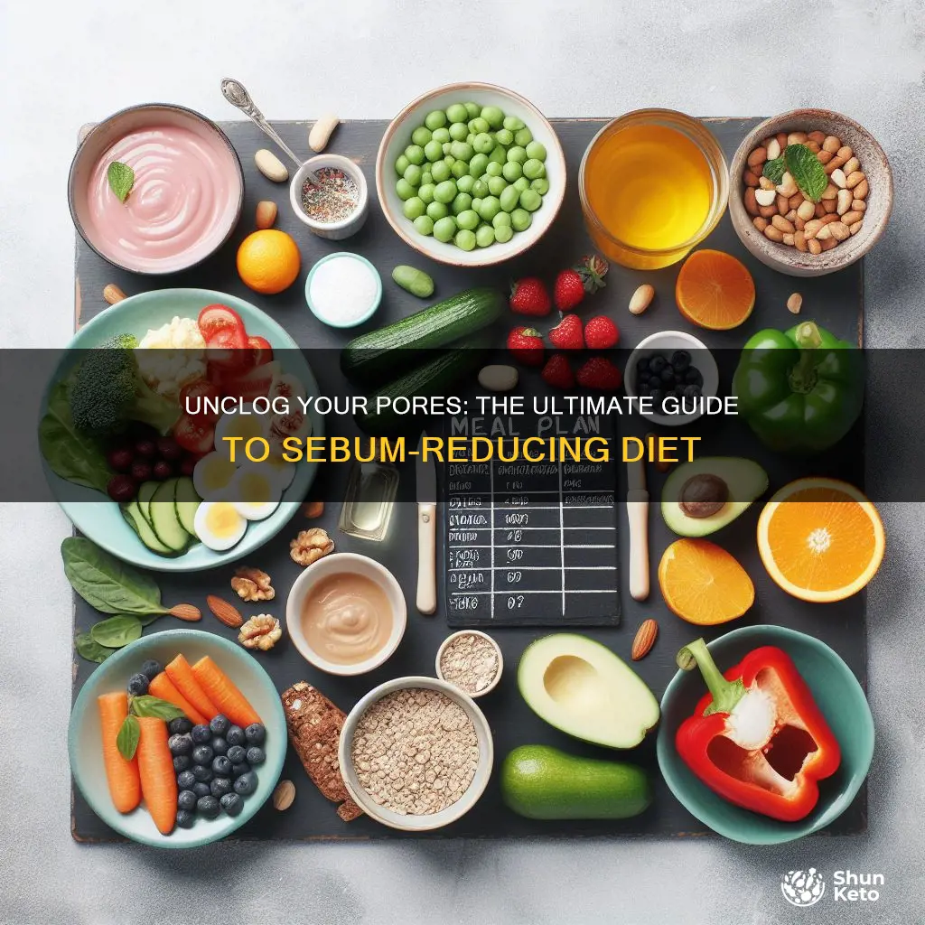 how to reduce sebum diet