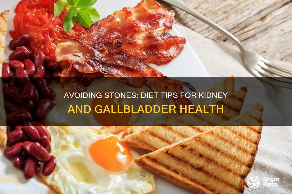 how to reduce stones diet