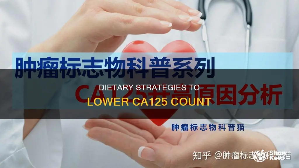 how to reduce you ca125 count with diet