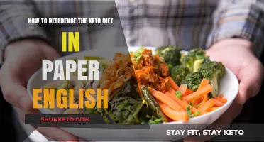 Mastering Keto Diet References in Academic English Writing