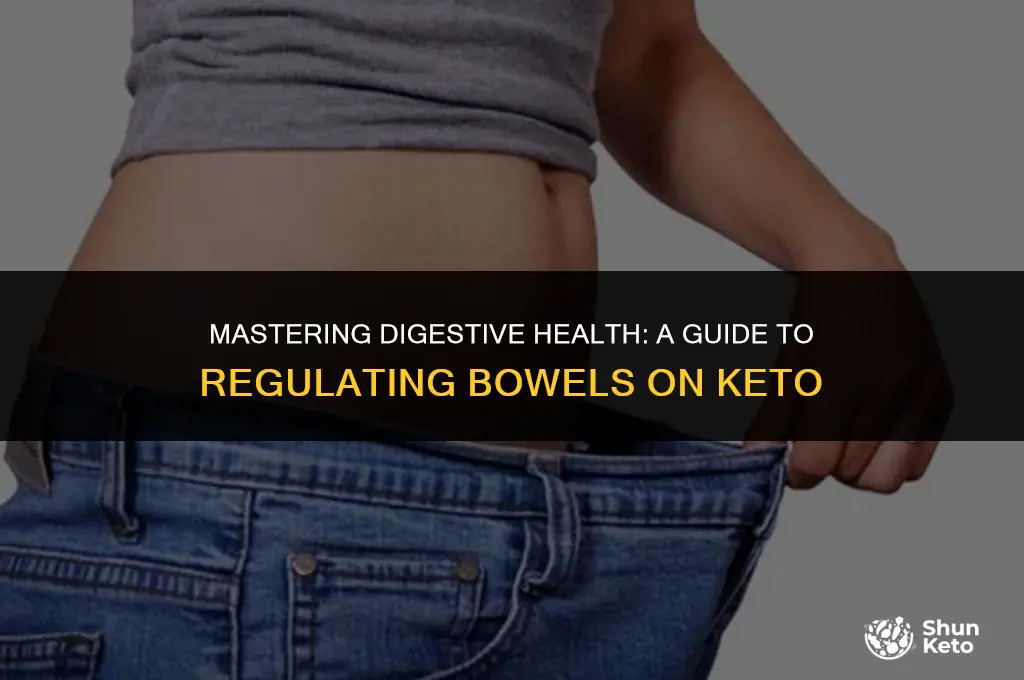 how to regulate bowels on keto