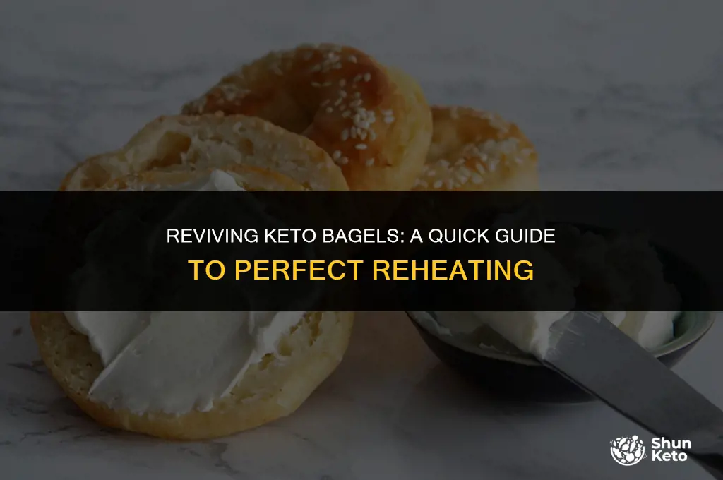 how to reheat keto bagels