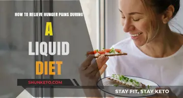 Liquid Diet: Managing Hunger Pains