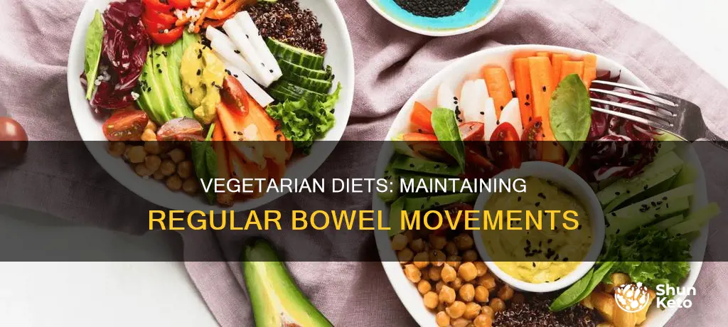 how to remain pooping even on a vegetarian diet