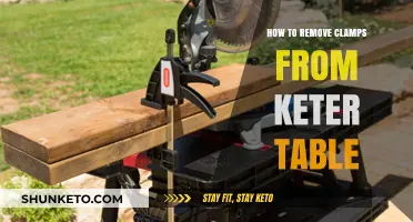 Effortlessly Remove Clamps from Your Keter Table: A Step-by-Step Guide