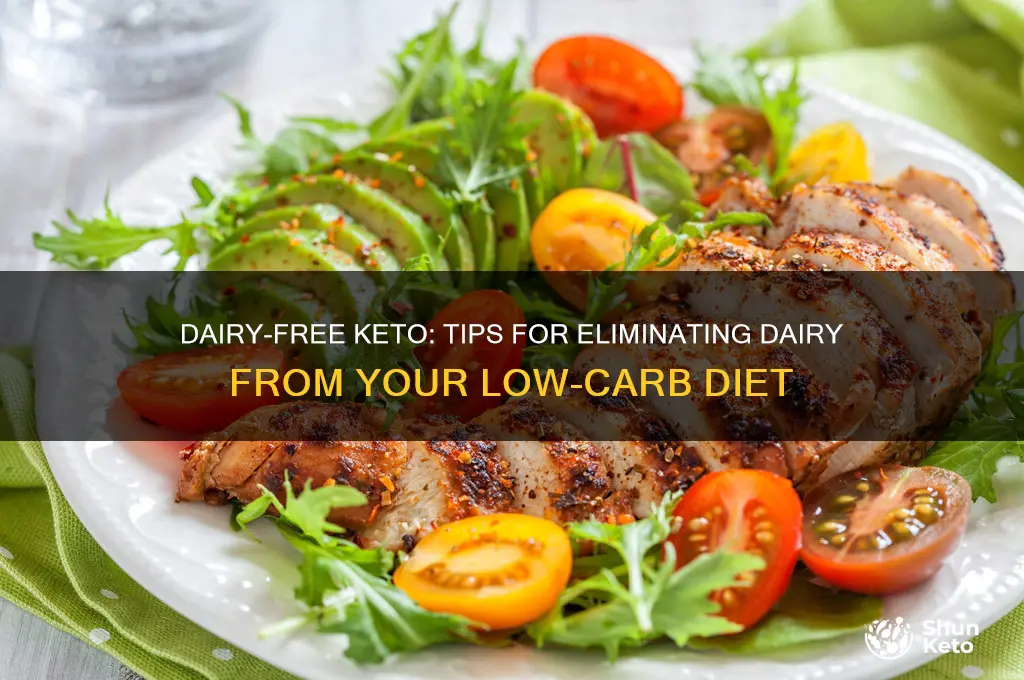 how to remove dairy from keto diet