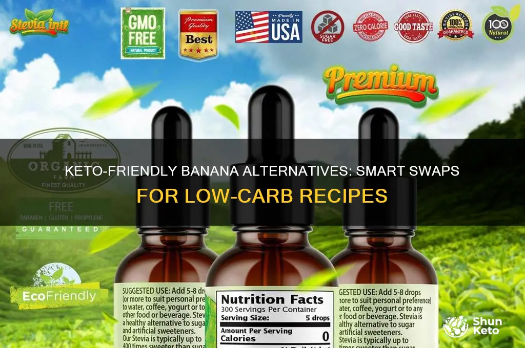 how to replace bananas in keto diet
