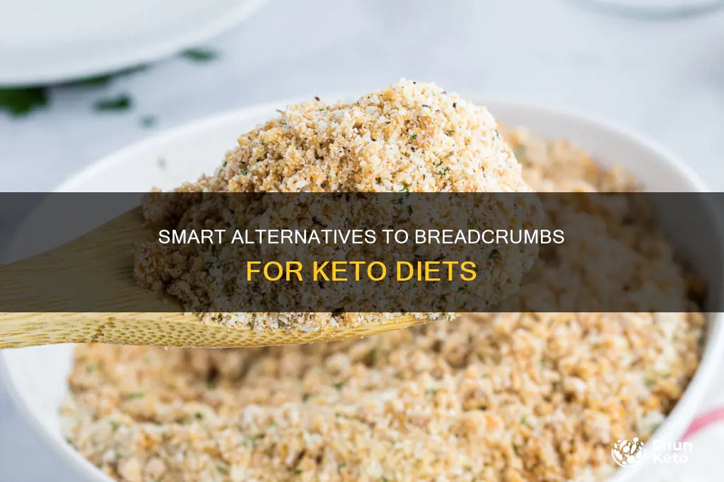 how to replace bread crumbs keto