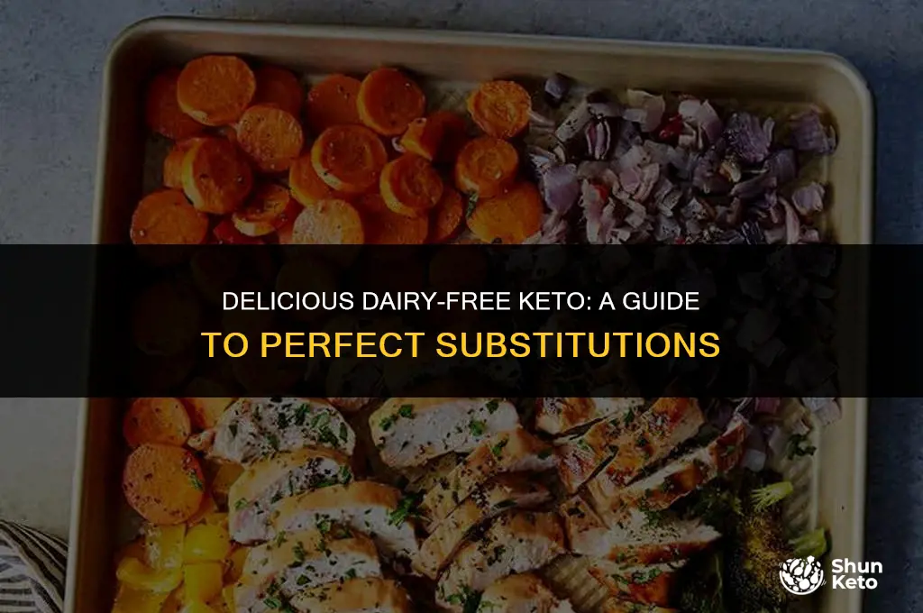 how to replace dairy in keto