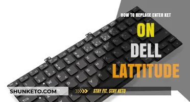 Dell Latitude Keyboard Troubleshooting: Replacing the Enter Key