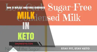 Keto-Friendly Alternatives: Replacing Sweetened Condensed Milk in Your Recipes