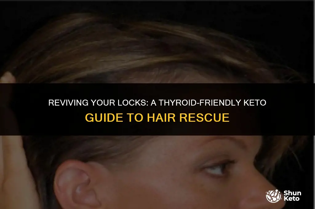 how to rescue my hair thyroid keto