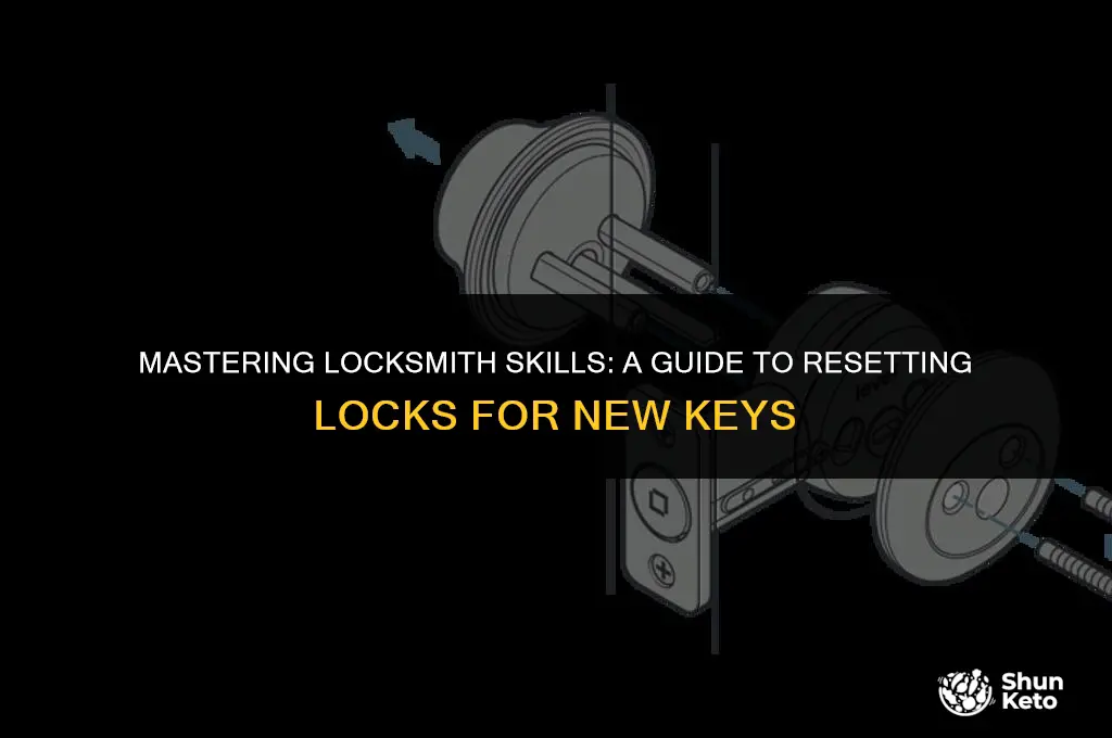 how to reset a lock for a new ket