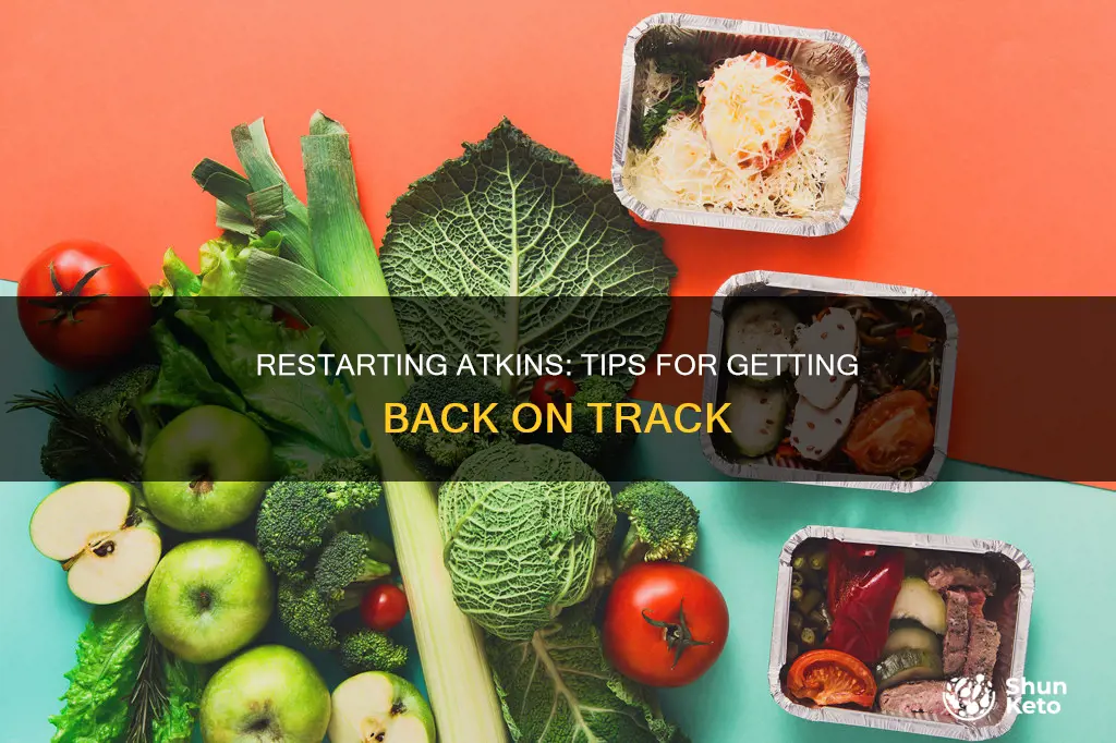 how to restart atkins diet
