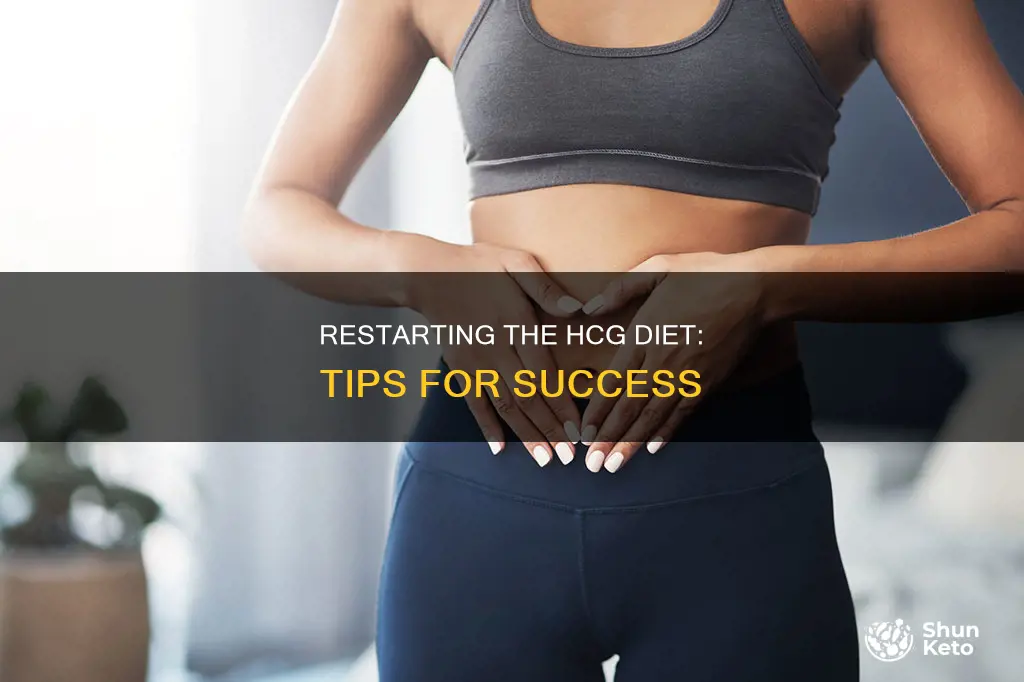 how to restart hcg diet