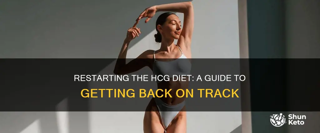 how to restart hcg diet