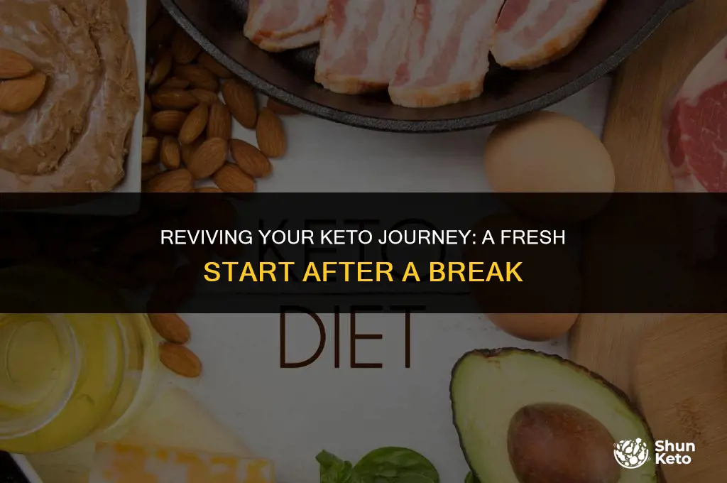 how to restart keto after a break