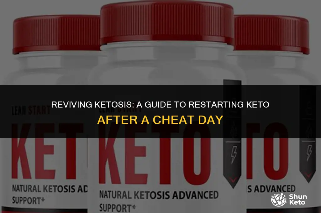how to restart keto after cheating