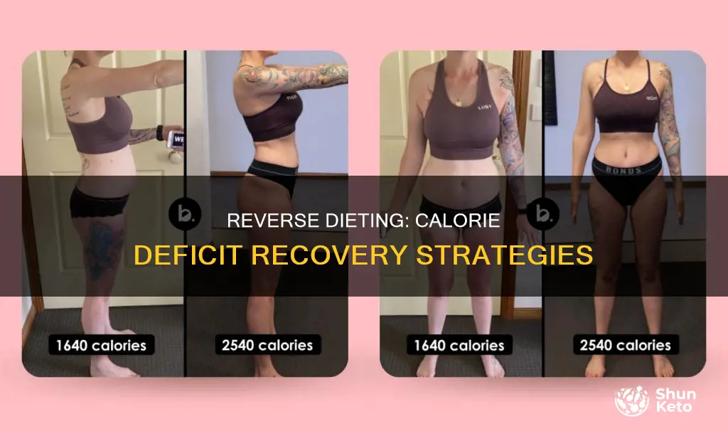 how to reverse diet after calorie deficit