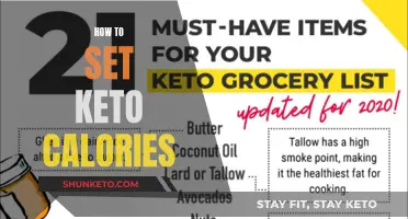 Setting Keto Calories: A Guide to Macros and Energy