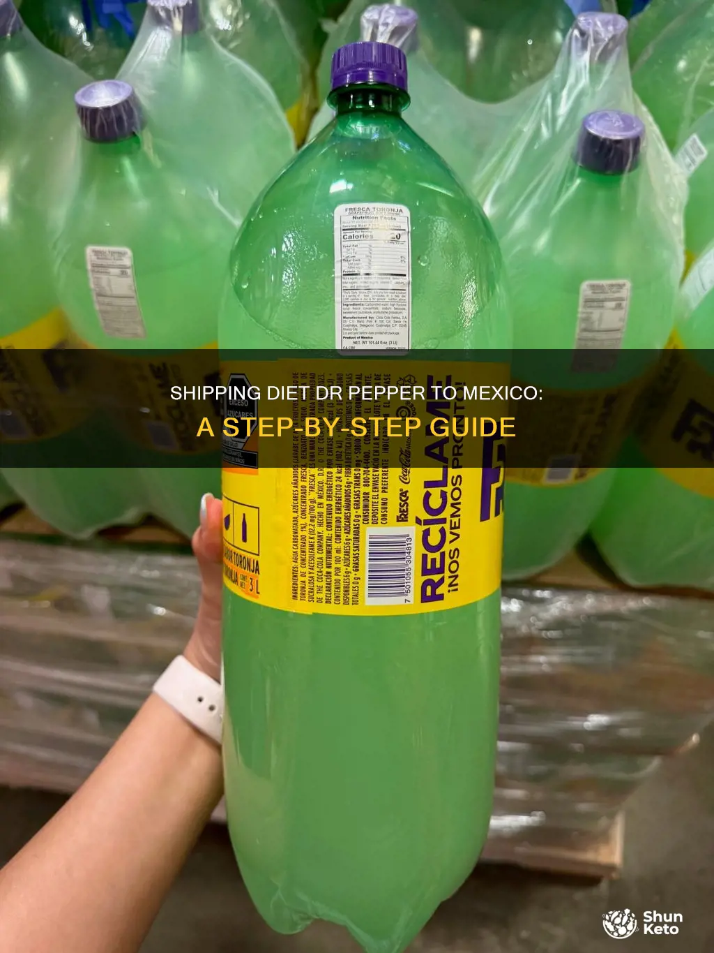 how to ship diet dr pepper to mexico