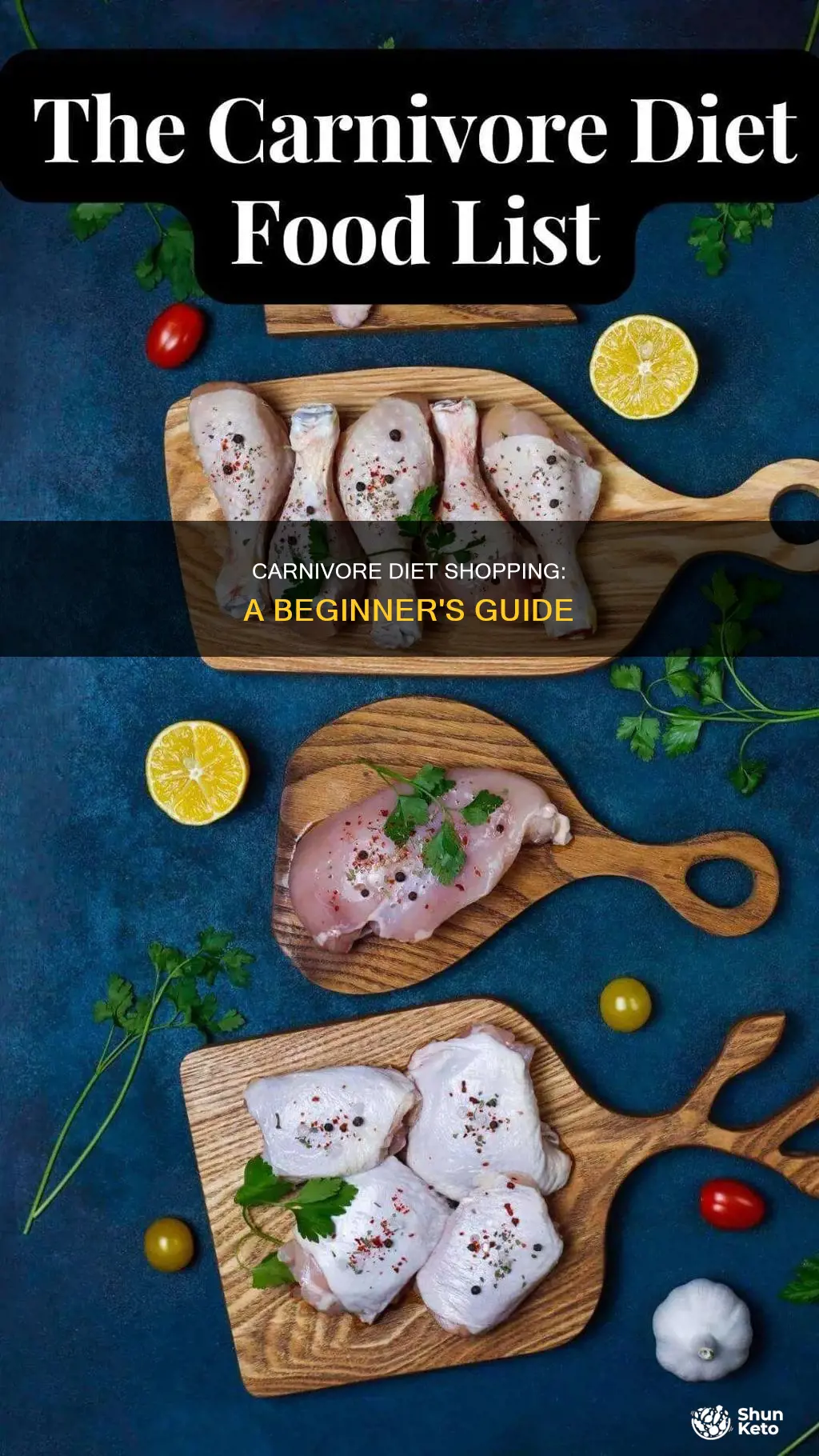 how to shop for carnivore diet