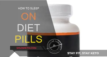 Sleeping on Diet Pills: A Safe Guide