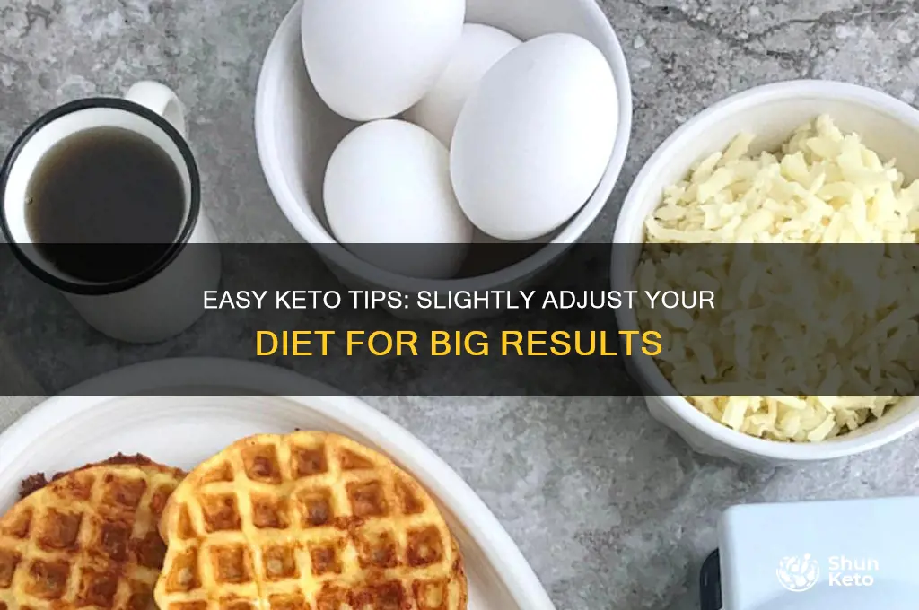 how to slightly do keto diet