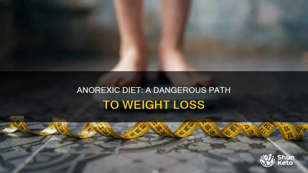 how to start anorexic diet