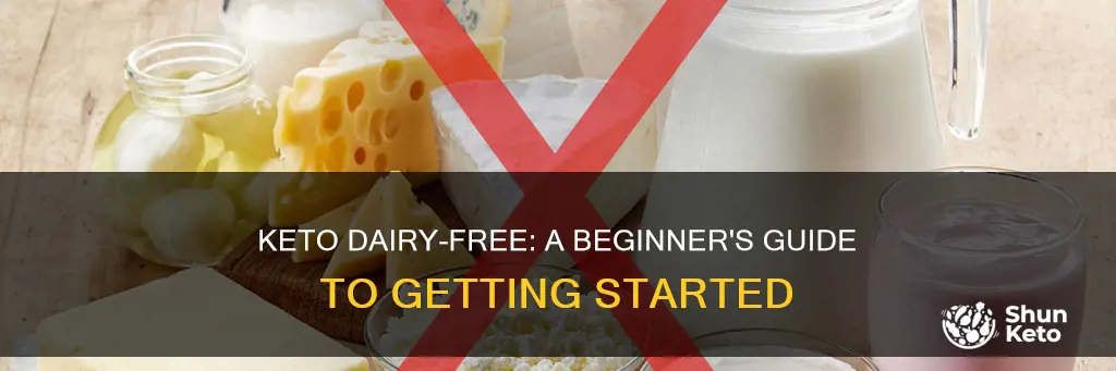 how to start dairy free keto