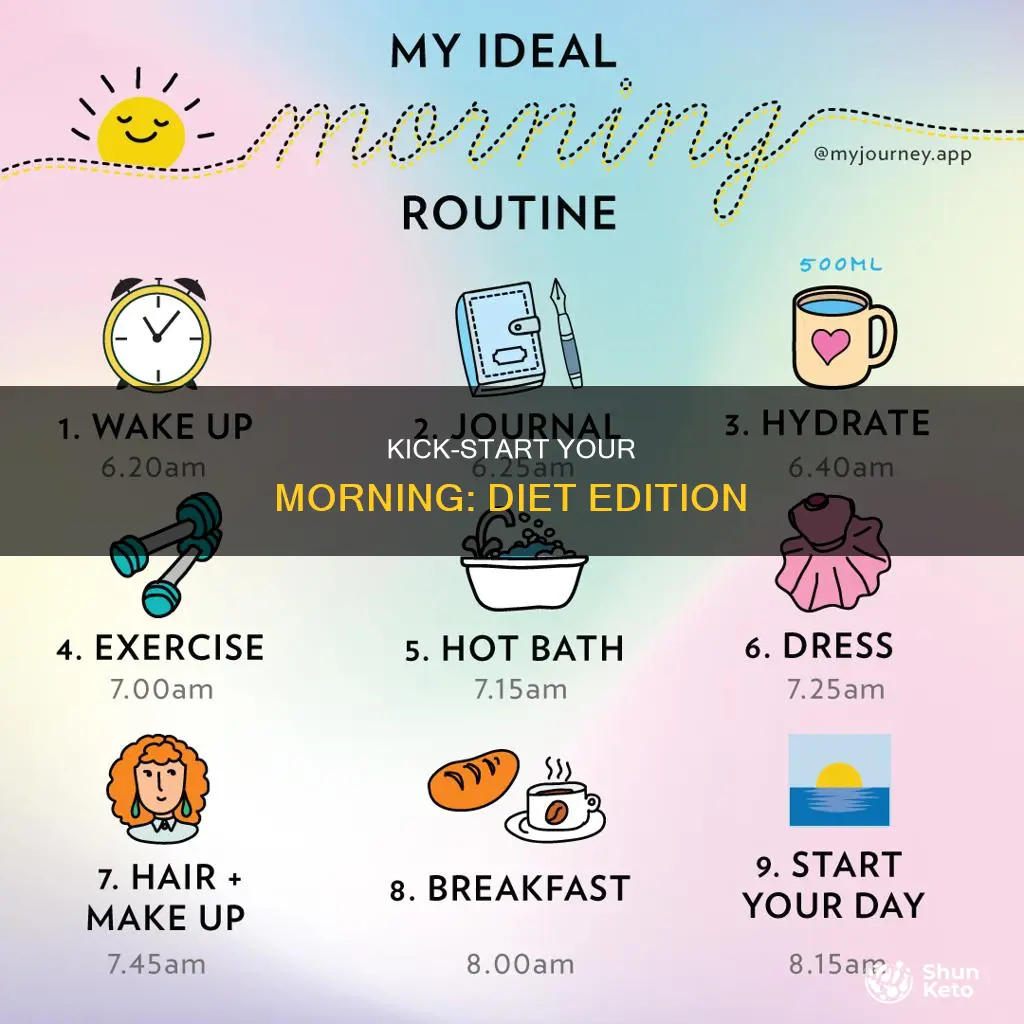how to start day off diet