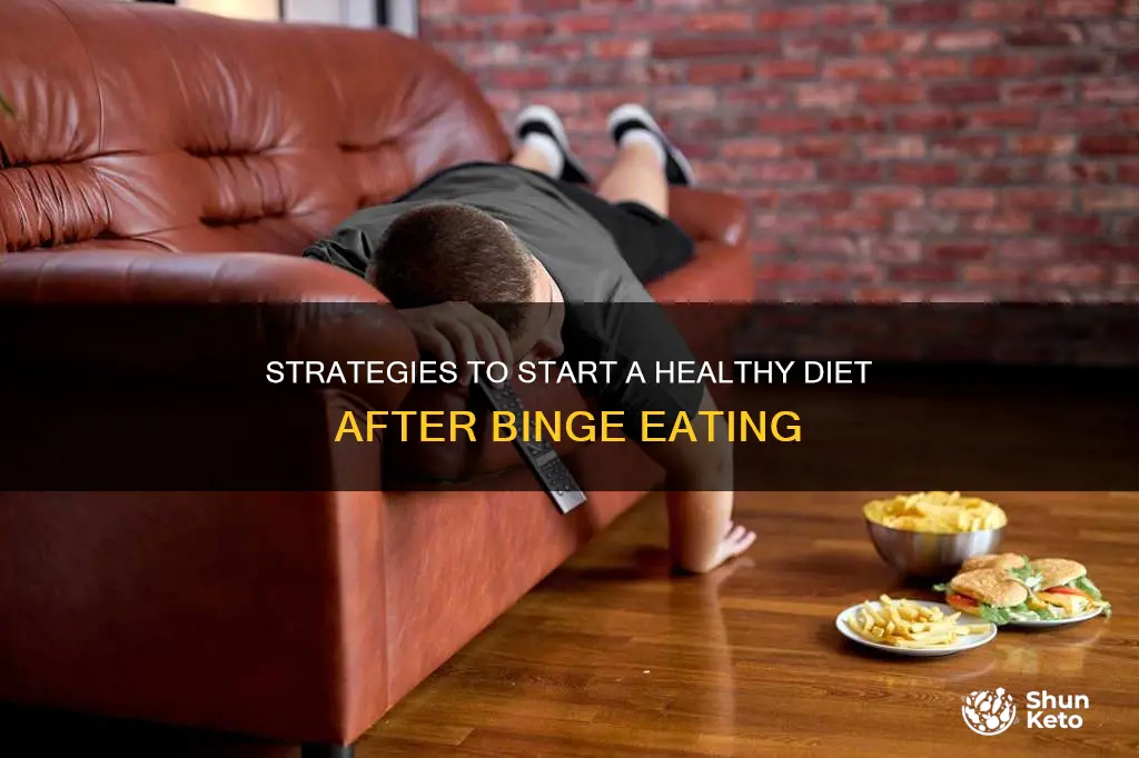 how to start diet after binge