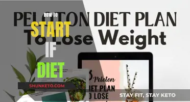 Starting a Diet: Small Steps, Big Impact
