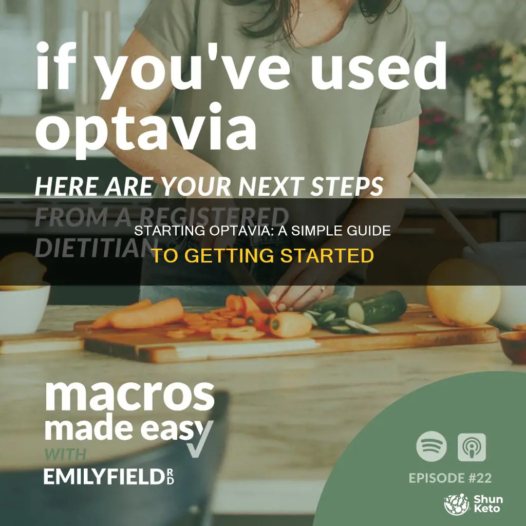 how to start optavia diet