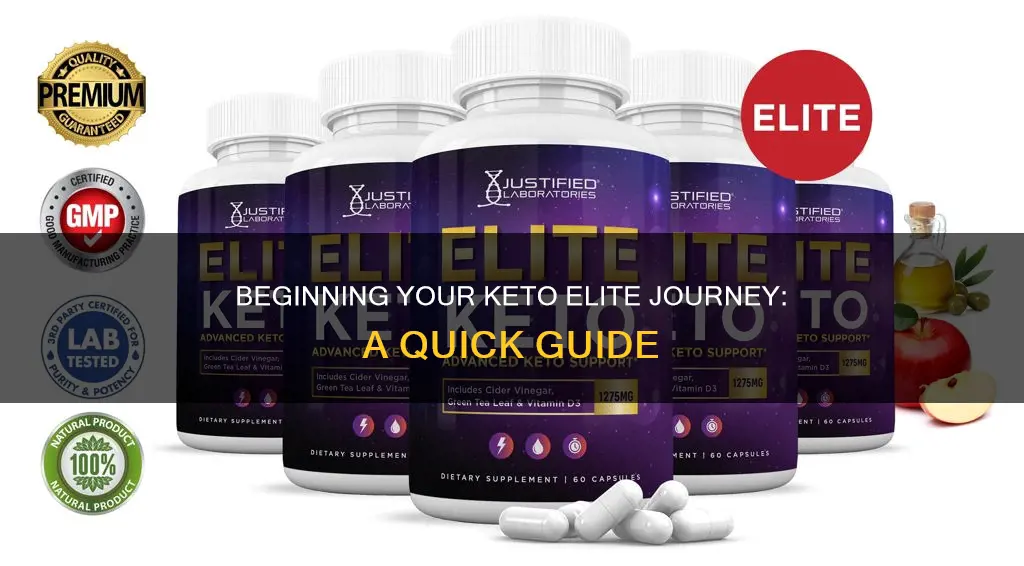 how to start taking keto elite