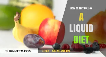 Liquid Diets: Staying Full and Satisfied