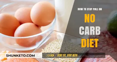 Staying Satiated: No-Carb Diet Tricks