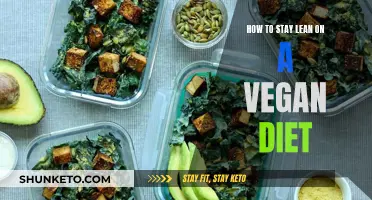 Staying Lean on Plants: A Vegan's Guide to Cutting Fat