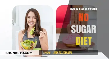 No Sugar, No Carbs: Your Guide to Staying on Track