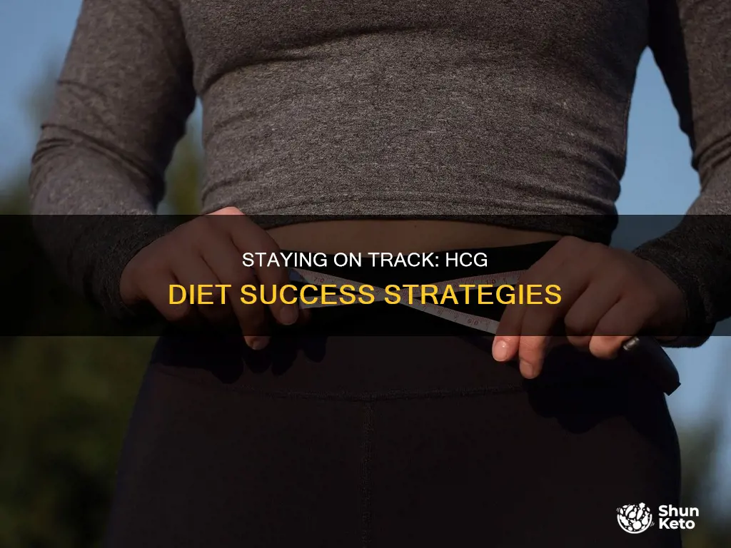 how to stay on track with hcg diet
