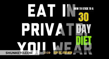 Commit to a 30-Day Diet: Stay Motivated, Stay Healthy