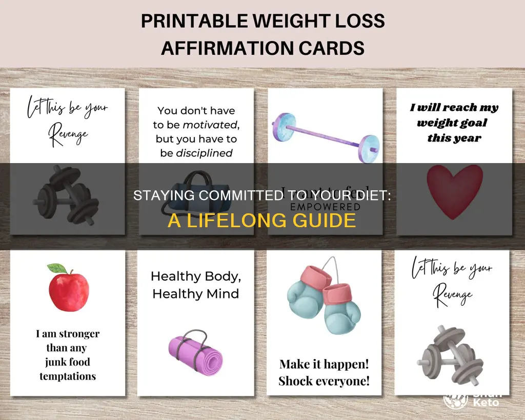how to stick to a diet life long