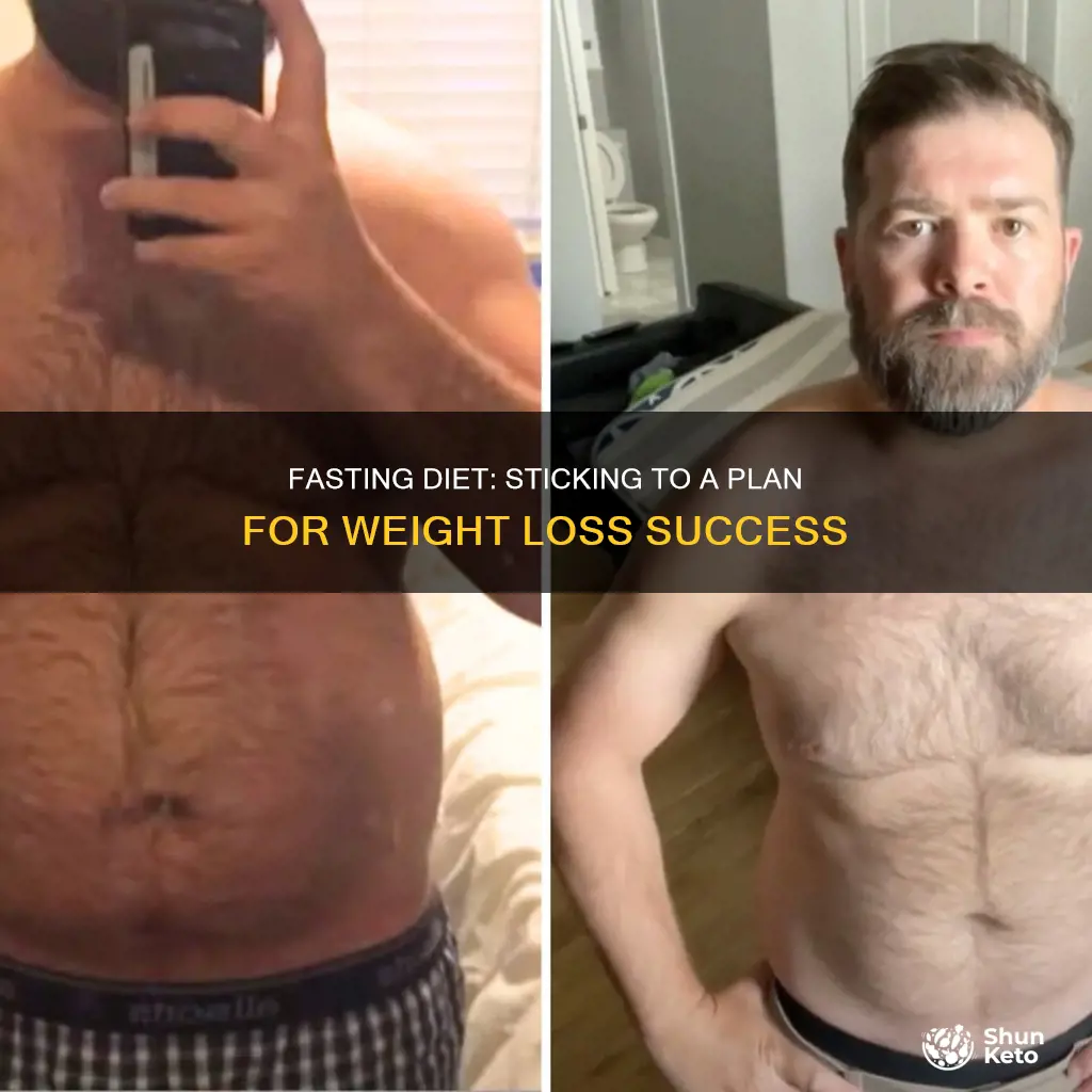 how to stick to a fasting diet