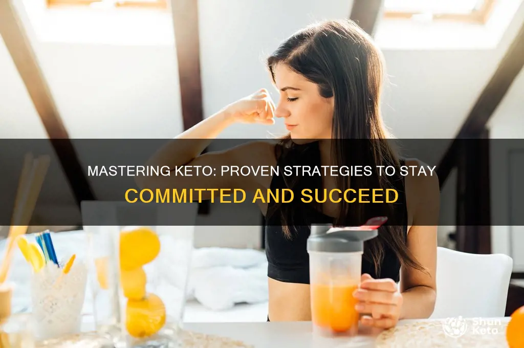 how to stick to a keto diet