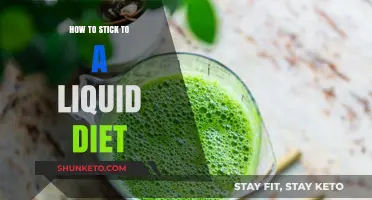 Liquid Diet Success: Stay Committed and Consistent