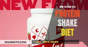 Protein Shake Diet: Sticking to the Plan