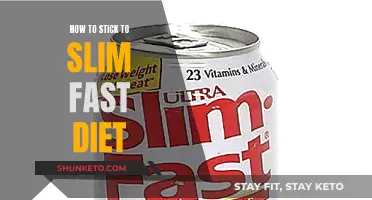 Slim Fast Diet: Sticking to the Plan