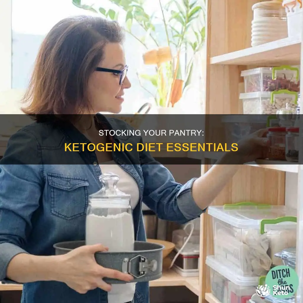how to stock your pantry on the ketogenic diet