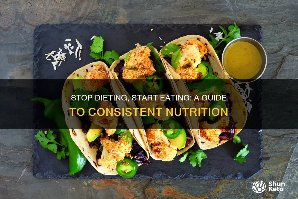 how to stop changing diets