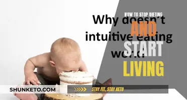 Stop Dieting, Start Living: Embrace a Healthy Lifestyle